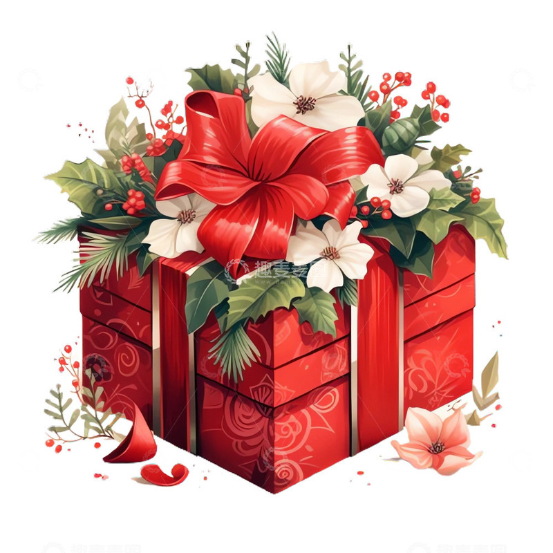 高清大图下载【趣麦麦图】华丽的礼物盒子