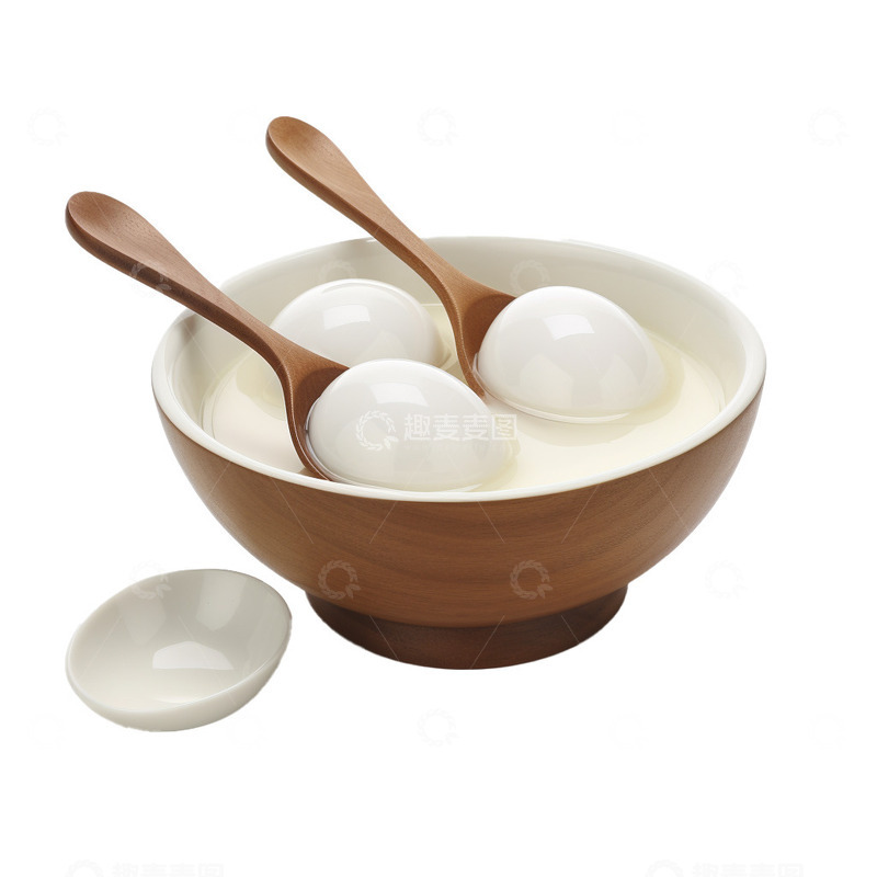 高清大图下载【趣麦麦图】免抠汤圆图片