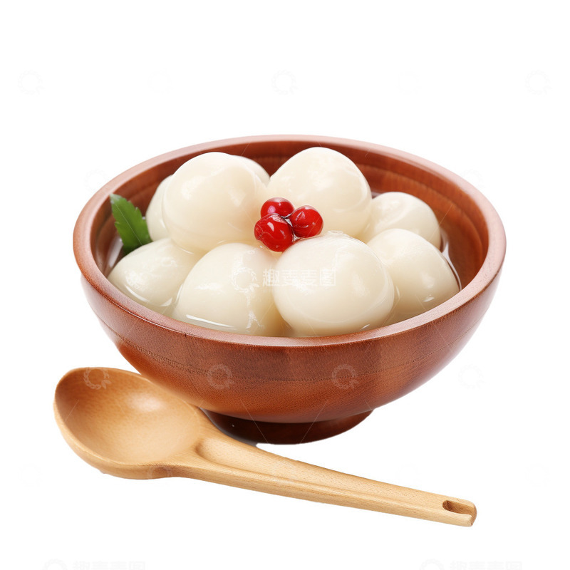 高清大图下载【趣麦麦图】一碗非常有食欲的汤圆