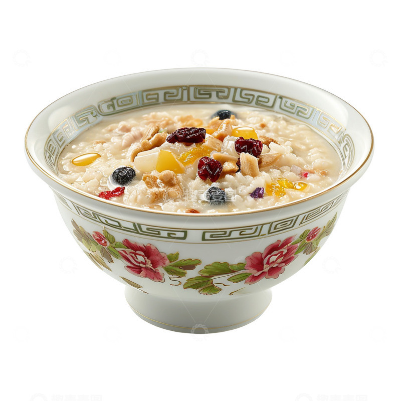 高清大图下载【趣麦麦图】八宝粥元素腊月初八