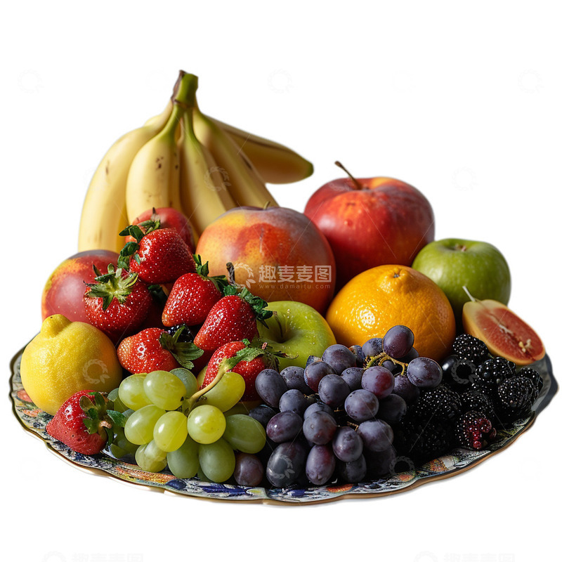 高清大图下载【趣麦麦图】水果拼盘写实照片