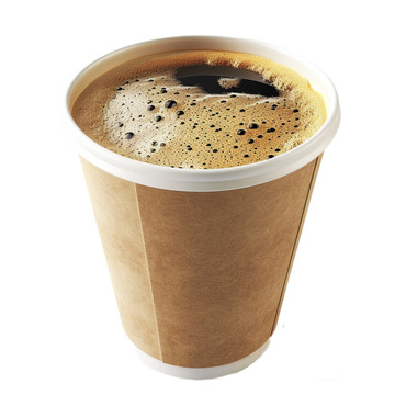 纸杯热咖啡照片