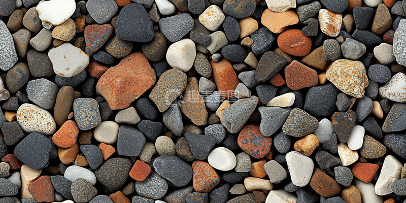 高清大图下载【趣麦麦图】彩色鹅卵石背景