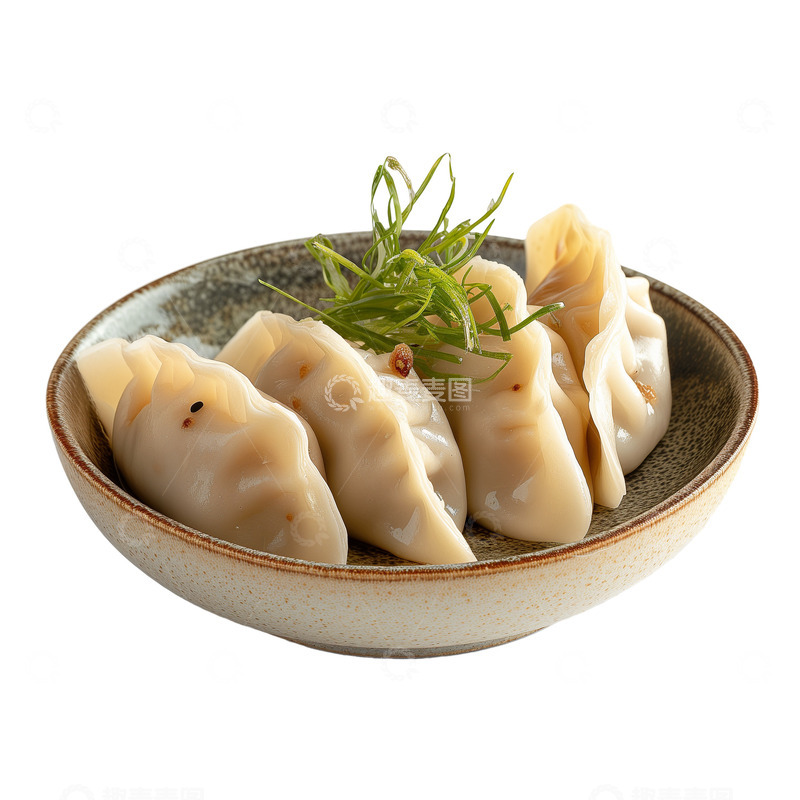 高清大图下载【趣麦麦图】年夜饭冬至新年热气腾腾饺子醋