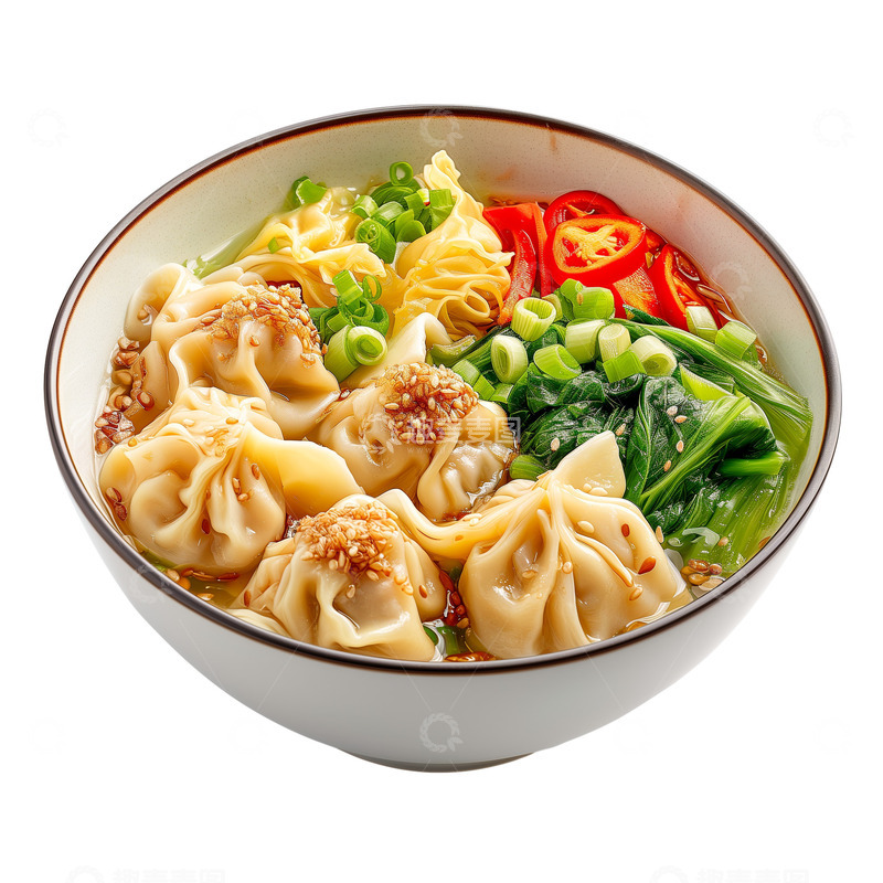 高清大图下载【趣麦麦图】云吞面馄饨拉面火鸡面泡面早餐快餐面食