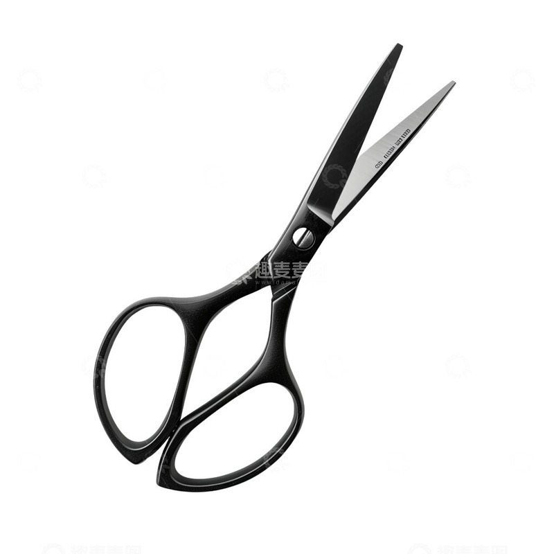 高清大图下载【趣麦麦图】写实办公剪刀开学季