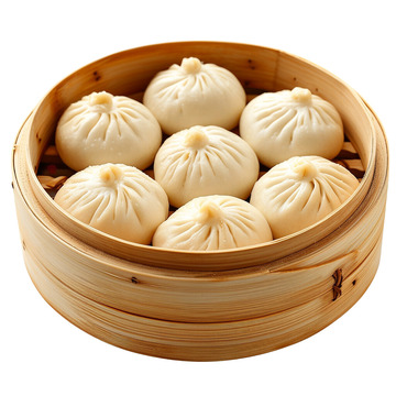 美味的小笼包照片