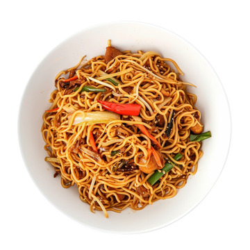 美味的炒面照片