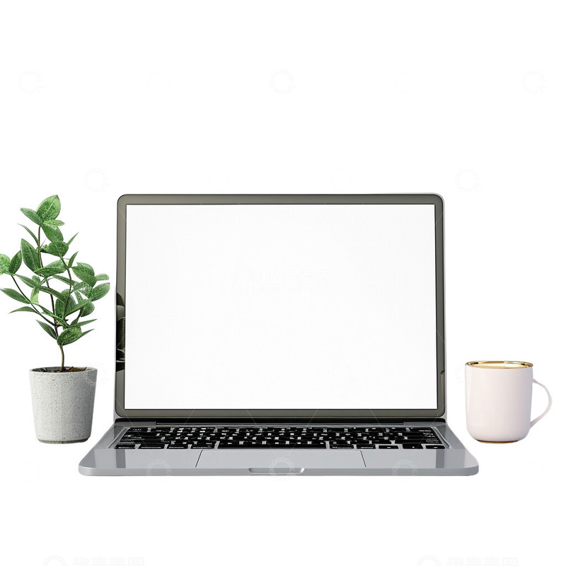 高清大图下载【趣麦麦图】笔记本电脑桌子上用品
