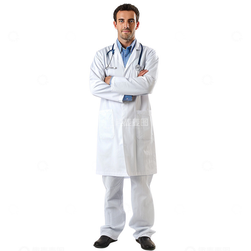 高清大图下载【趣麦麦图】欧美医生站立形象