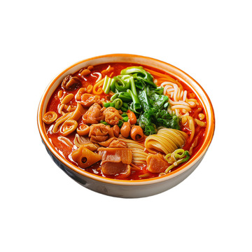 ai创作螺狮粉美食米粉素材