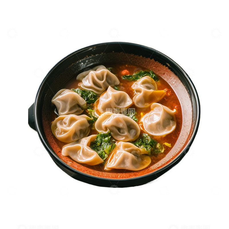 源文件下载【趣麦麦图】水饺写实ai创作免扣素材