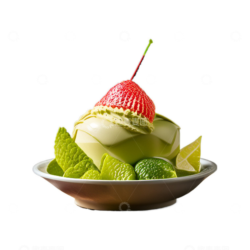 源文件下载【趣麦麦图】切盘水果海报素材