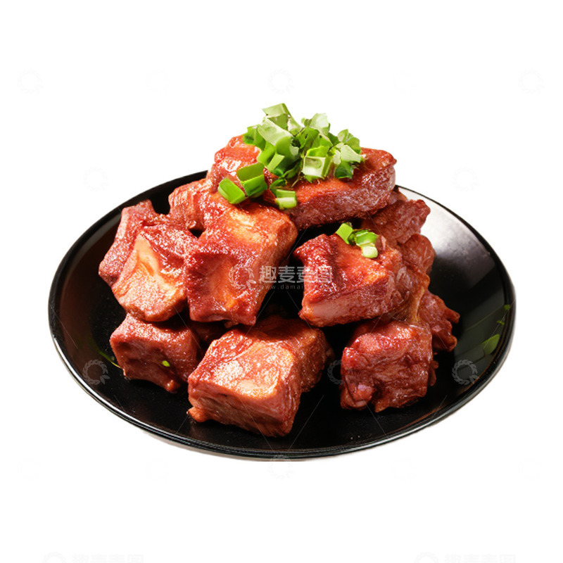 源文件下载【趣麦麦图】美味酱骨头写实素材