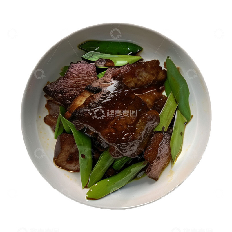 源文件下载【趣麦麦图】红烧肉写实素材