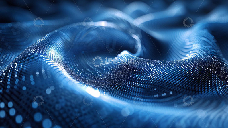 高清大图下载【趣麦麦图】科技感纹理褶皱布料底图