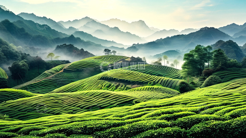 高清大图下载【趣麦麦图】新春早茶上市