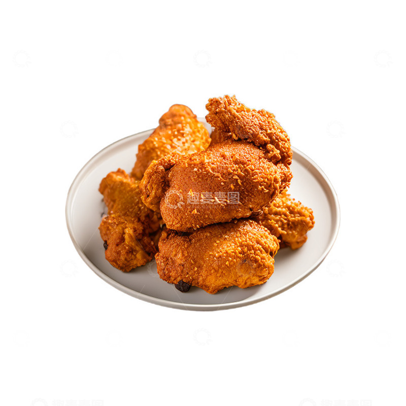 高清大图下载【趣麦麦图】美味小吃炸鸡块