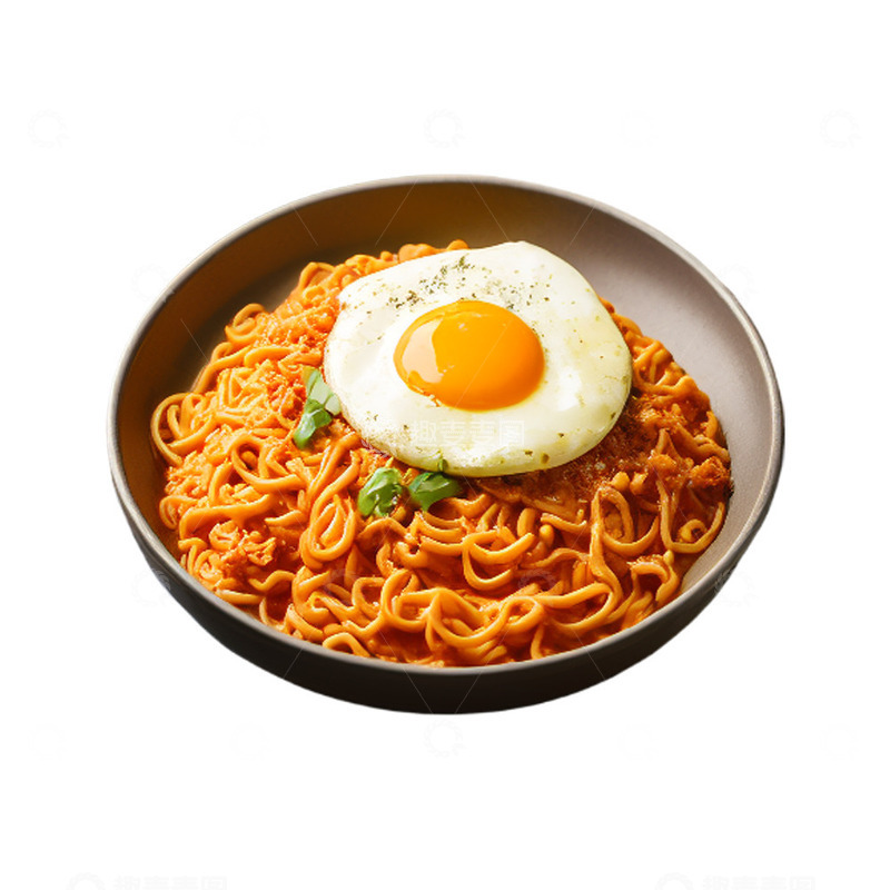 高清大图下载【趣麦麦图】韩式美食方便面