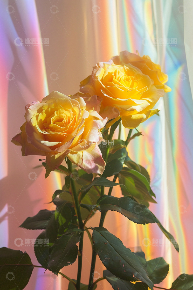 高清大图下载【趣麦麦图】情人节玫瑰花2