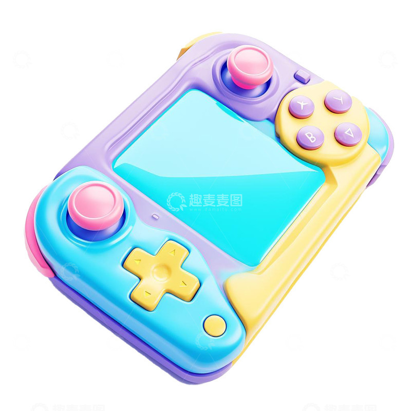 高清大图下载【趣麦麦图】电动电玩游戏机