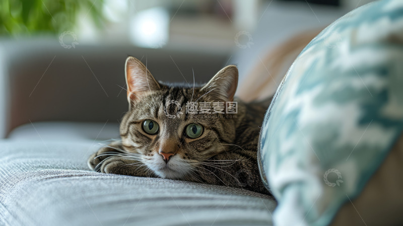 高清大图下载【趣麦麦图】猫咪的温馨生活
