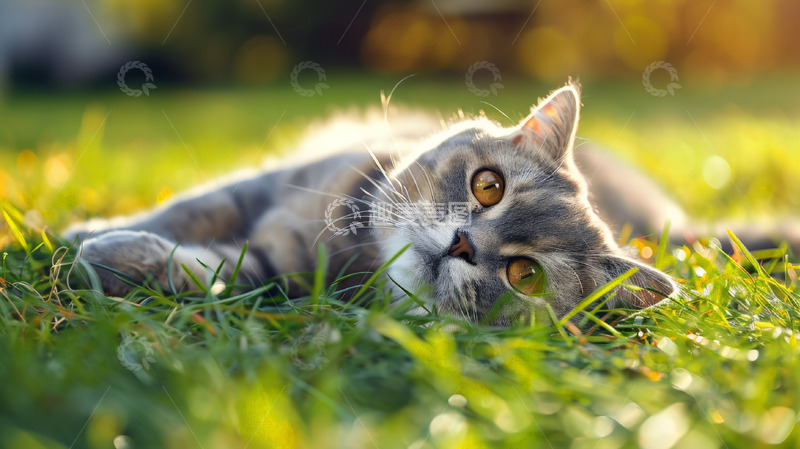 高清大图下载【趣麦麦图】可爱猫咪动物