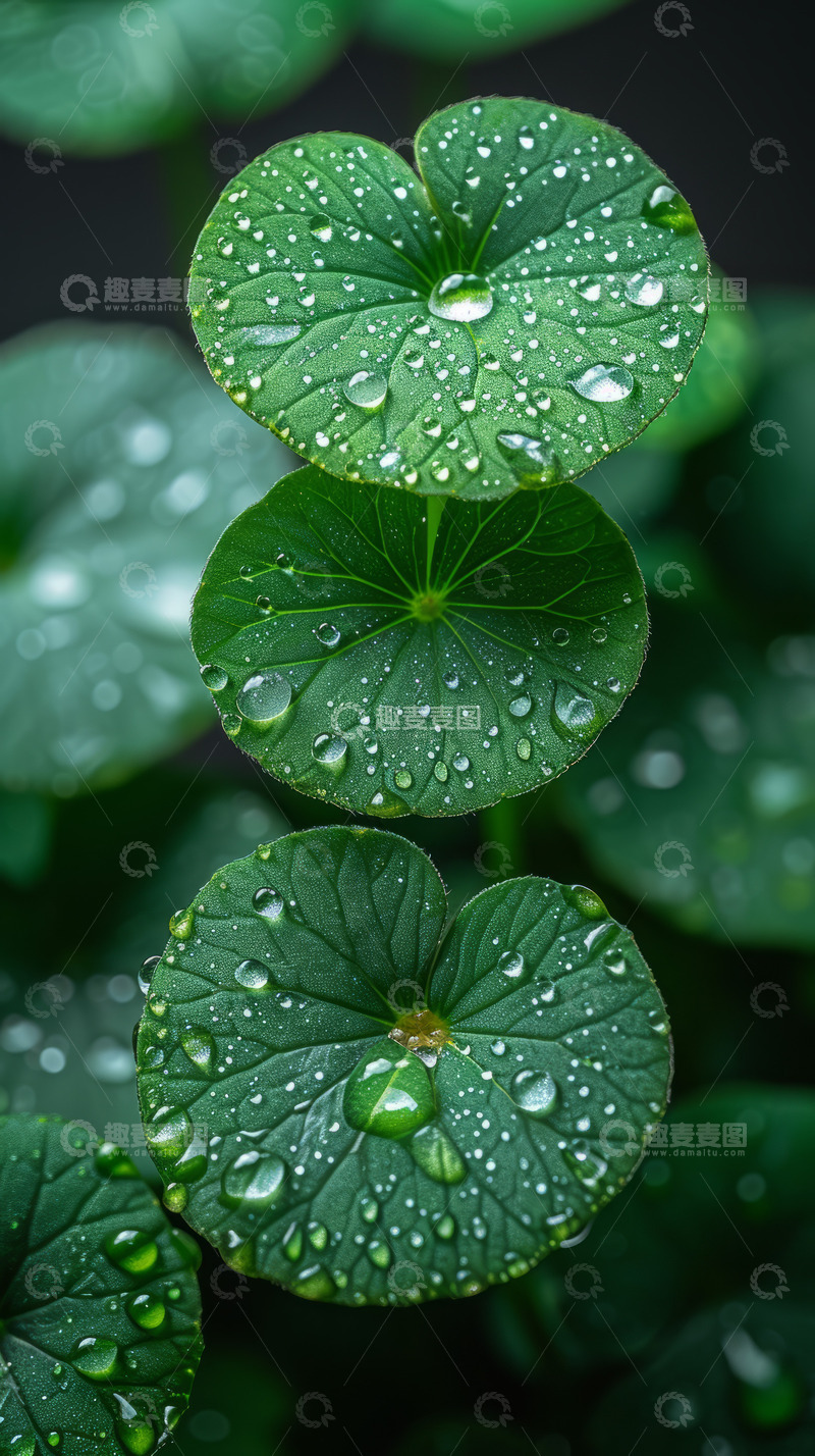 高清大图下载【趣麦麦图】绿色绿植绿叶摄影