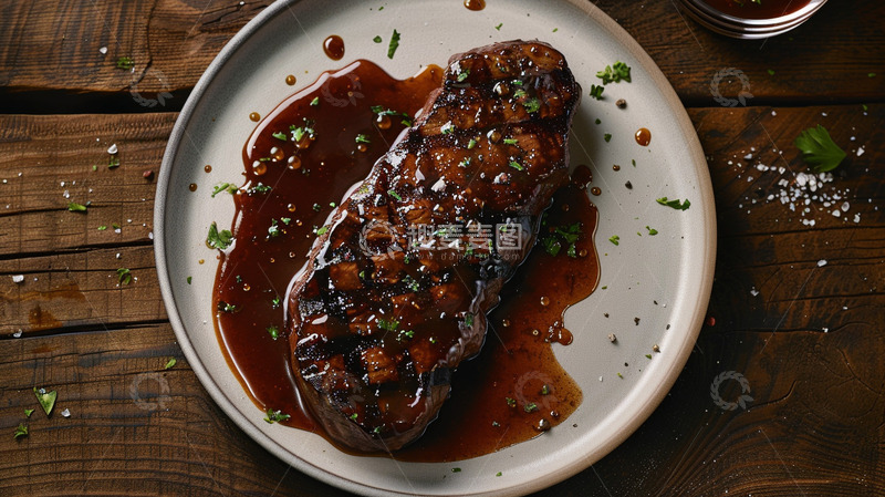 高清大图下载【趣麦麦图】美味的牛排食物摄影