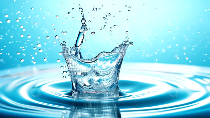 高清大图下载【趣麦麦图】动感水花水波水珠背景