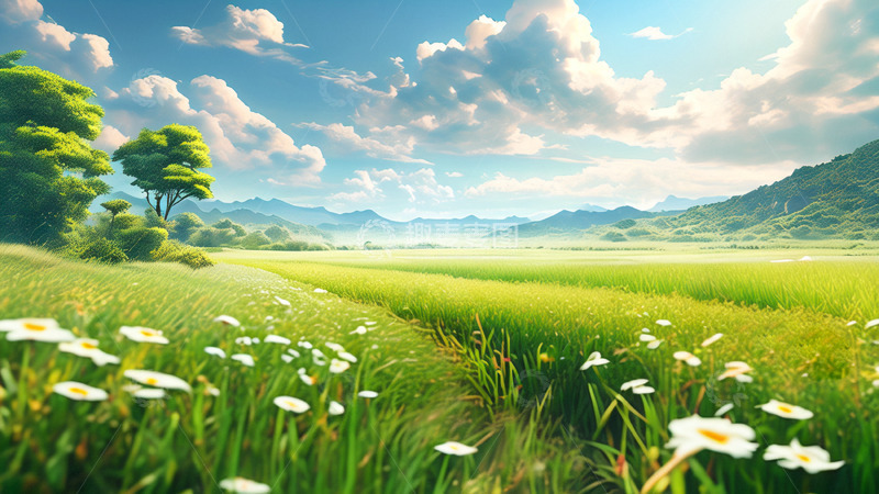 高清大图下载【趣麦麦图】户外田野风景