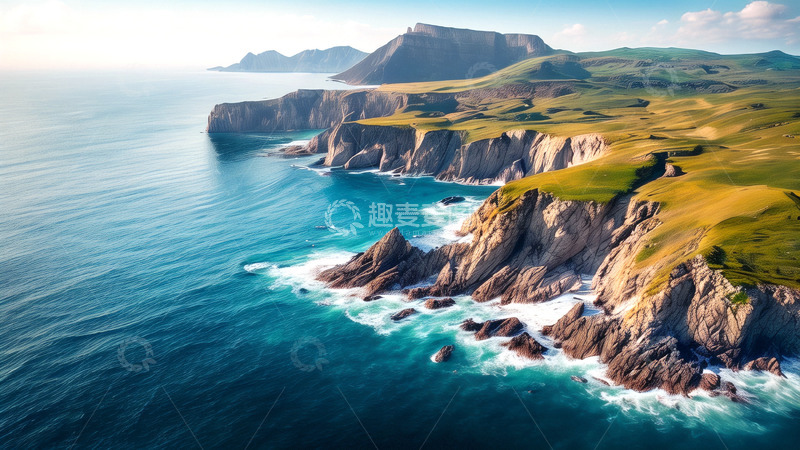 高清大图下载【趣麦麦图】美丽海岸风景