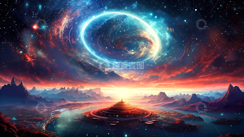 高清大图下载【趣麦麦图】宇宙星空浩瀚宇宙