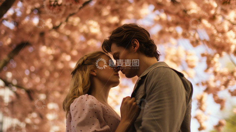 高清大图下载【趣麦麦图】情侣情人节鲜花唯美梦幻场景壁纸