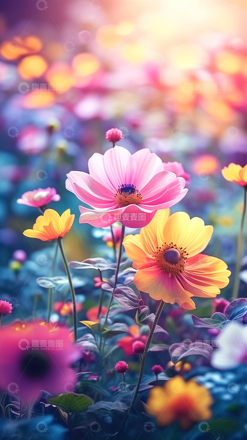 高清大图下载【趣麦麦图】美丽鲜花背景