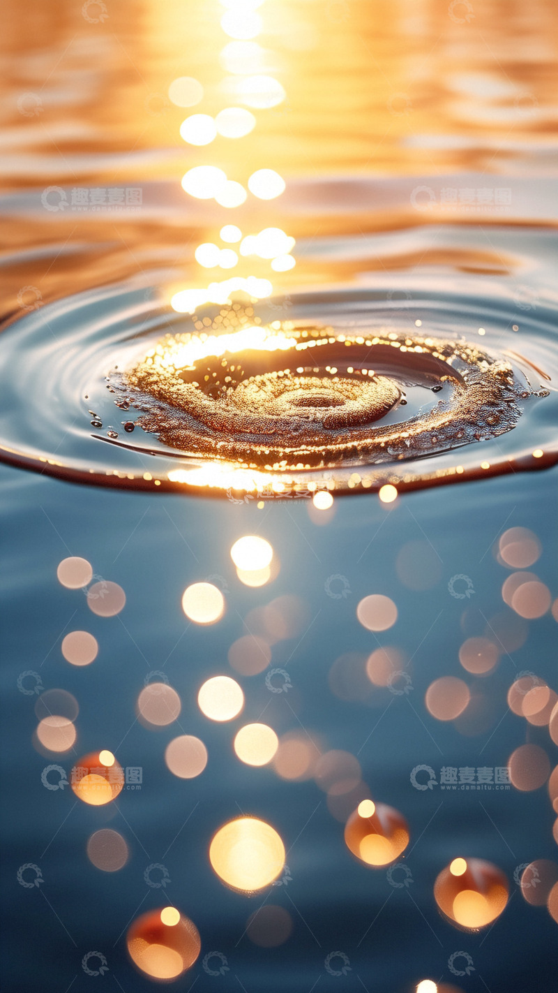 高清大图下载【趣麦麦图】水珠美妆护肤背景