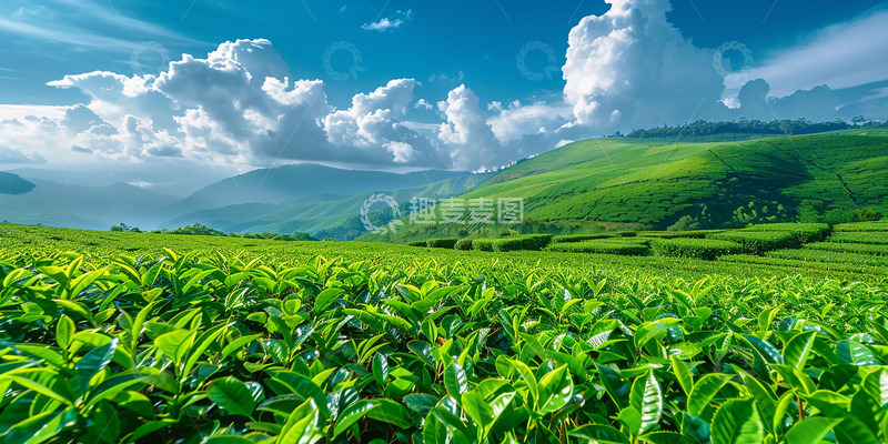 高清大图下载【趣麦麦图】茶园风光美景