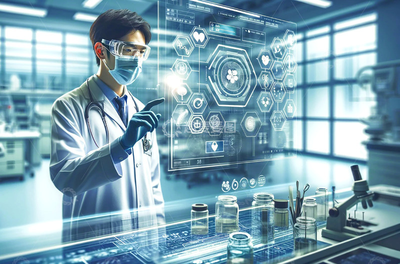 高清大图下载【趣麦麦图】医疗健康科学科技素材