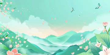 云雾山水高清风景