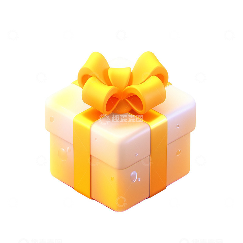 高清大图下载【趣麦麦图】炫彩立体矢量礼盒