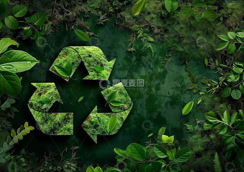 高清大图下载【趣麦麦图】环保苔藓创意素材