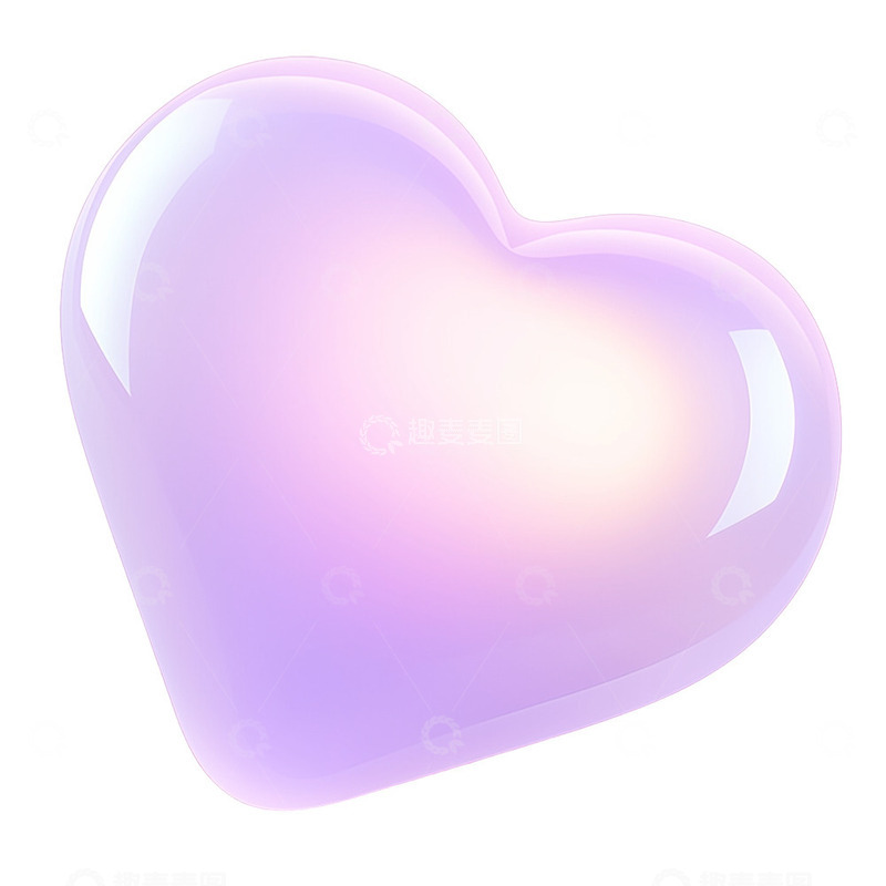高清大图下载【趣麦麦图】c4d炫彩爱心