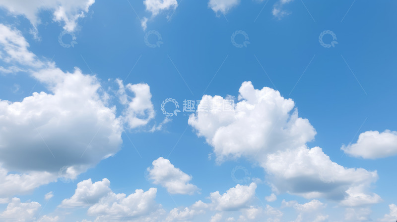 高清大图下载【趣麦麦图】蓝天白云自然景观摄影