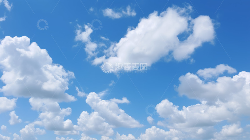 高清大图下载【趣麦麦图】天气晴朗阳光明媚天空