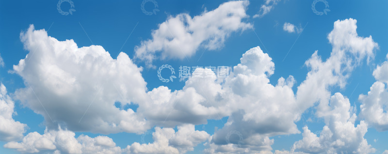 高清大图下载【趣麦麦图】唯美蓝天白云背景