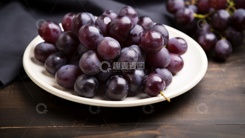 高清大图下载【趣麦麦图】新鲜的葡萄水果