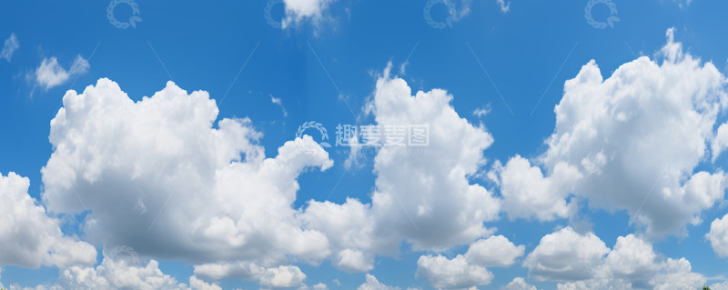 高清大图下载【趣麦麦图】蓝天白云朵阳光