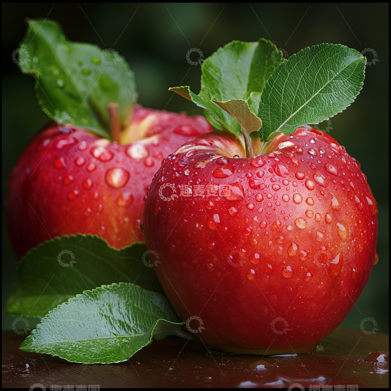 高清大图下载【趣麦麦图】新鲜时令水果苹果