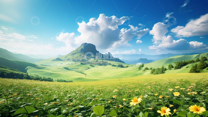 高清大图下载【趣麦麦图】夏日旅游风景