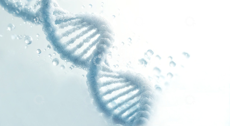 高清大图下载【趣麦麦图】DNA医学AI摄影图